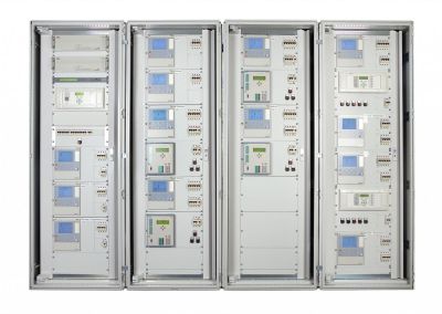 Substation Automation System einer Mittel- und Hochspannungsschaltanlage